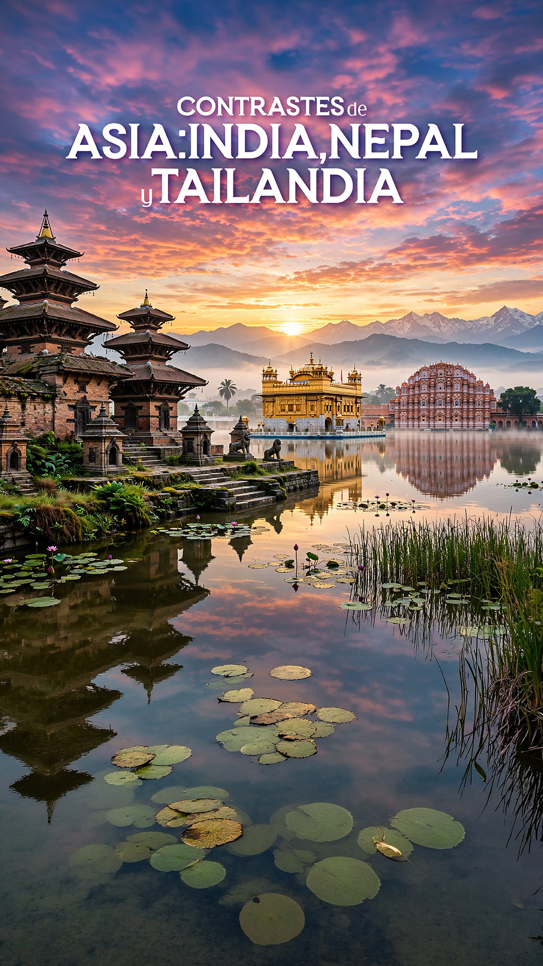 Contrastes de Asia: India, Nepal Y Tailandia