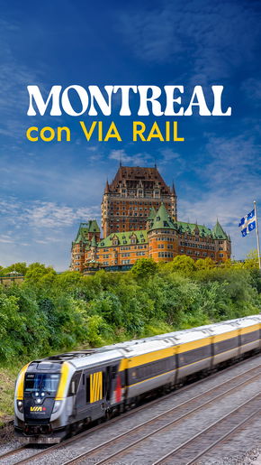 Montreal con Vía Rail