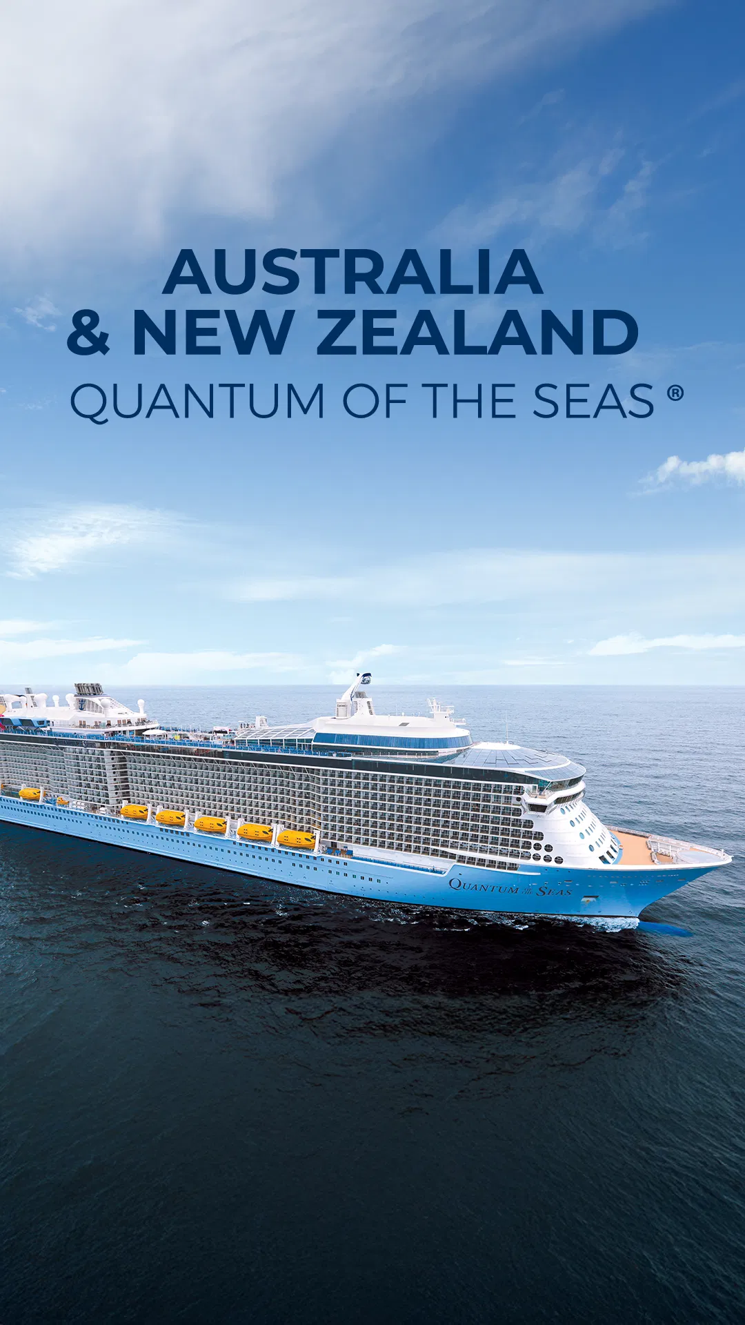 Australia & New zealand, Quantum of the Seas