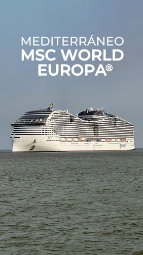 Mediterráneo - MSC World Europa.