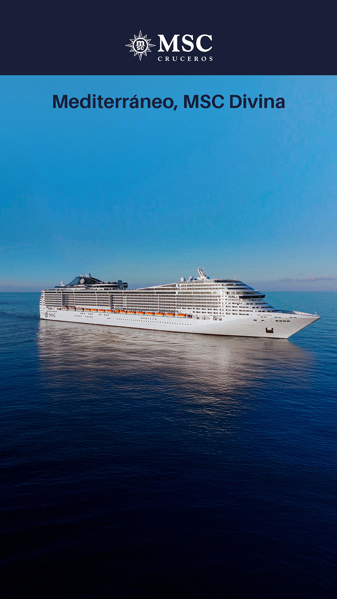 Mediterráneo, MSC Divina con Mega Travel