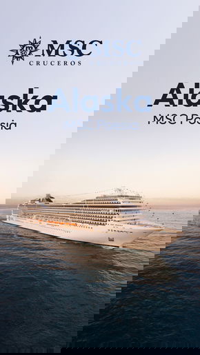 Alaska, MSC Poesia.