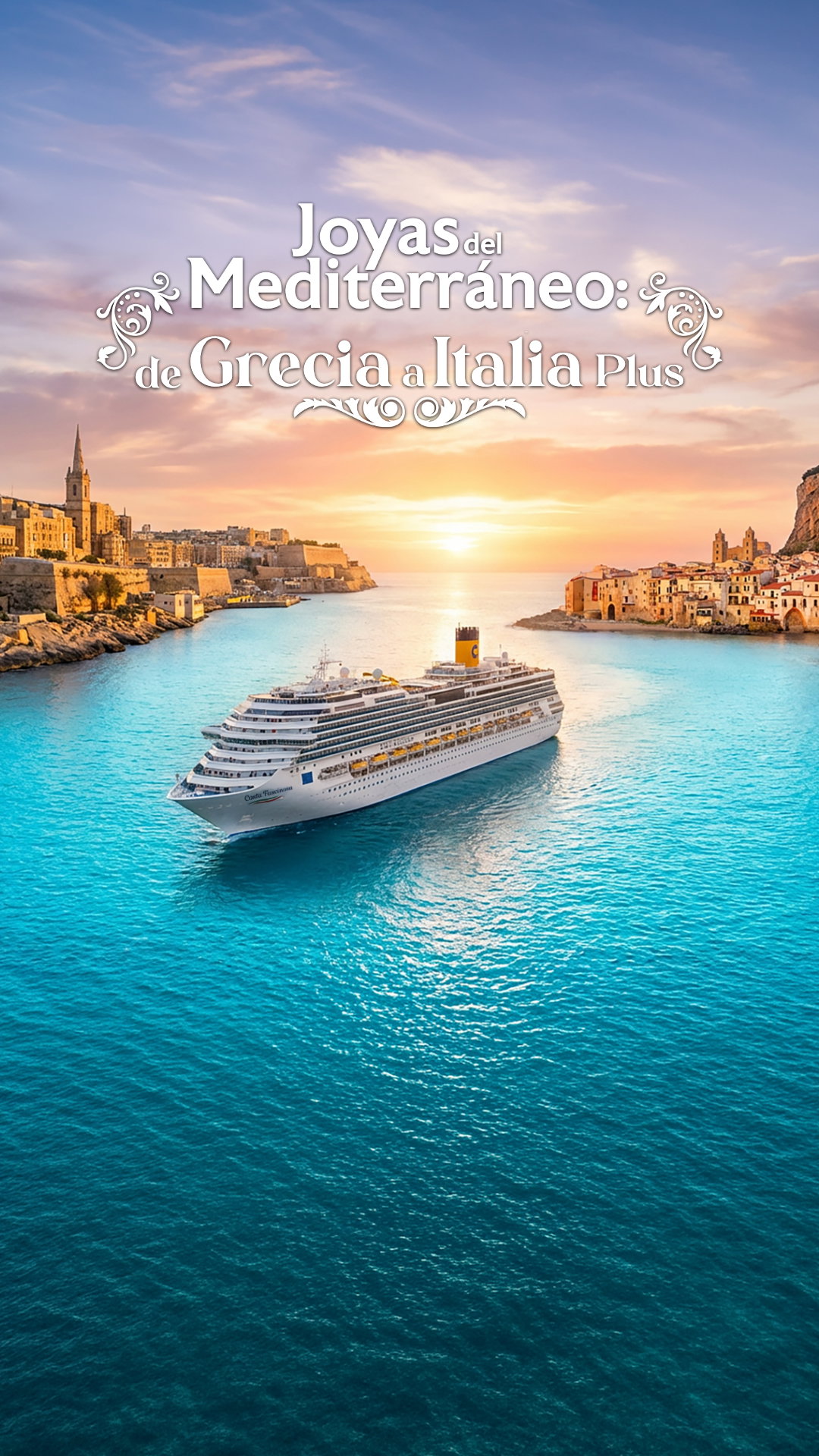 Joyas del Mediterráneo: De Grecia a Italia Plus