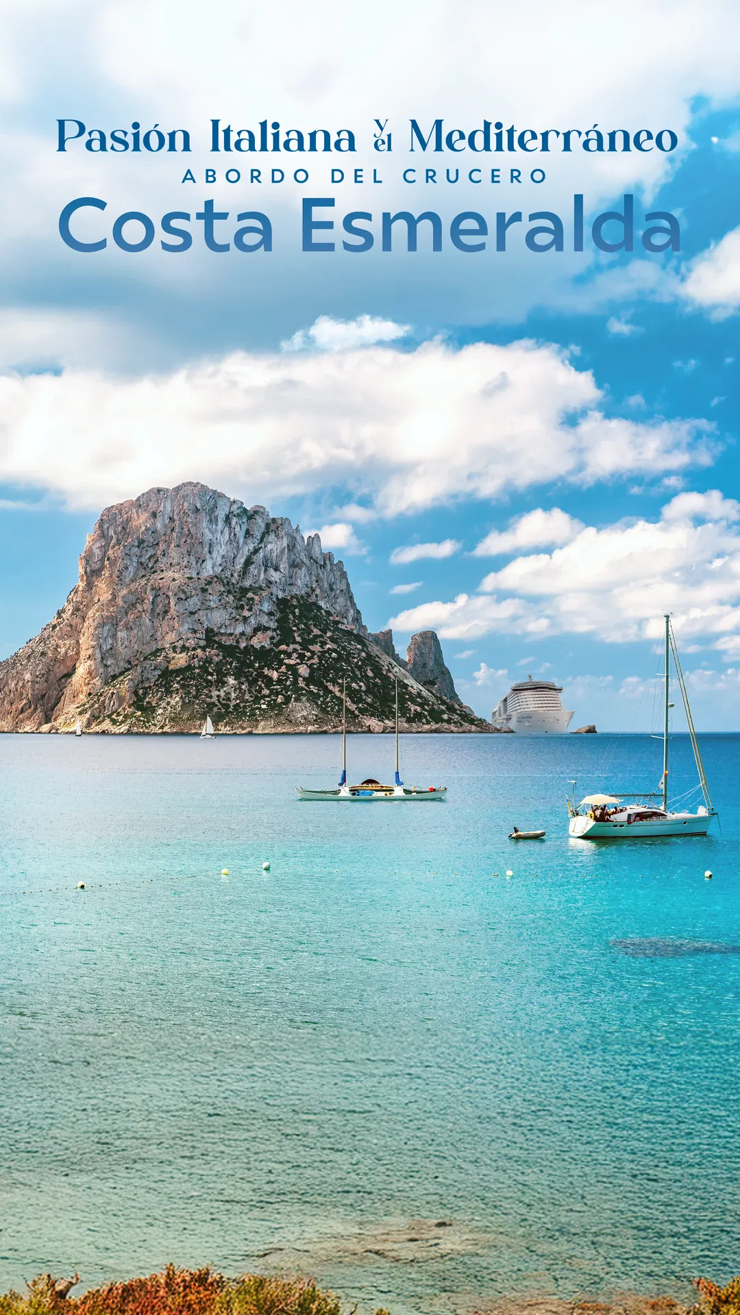Pasión Italiana y El Mediterráneo abordo del Crucero Costa Esmeralda