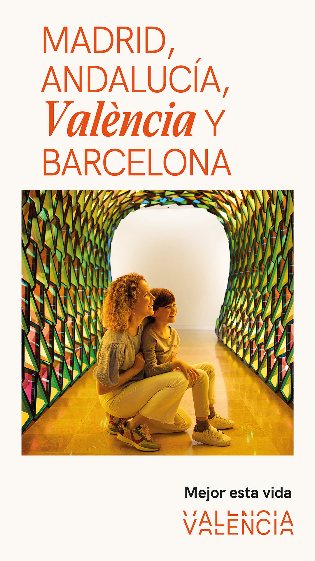 Madrid, Andalucía, Valencia y Barcelona