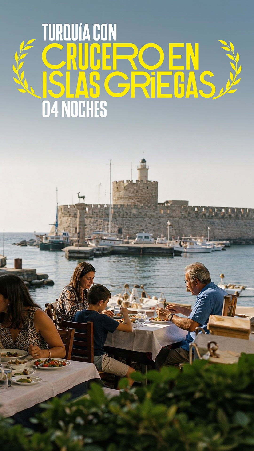 Turquia con Islas Griegas en Crucero de 04 Noches