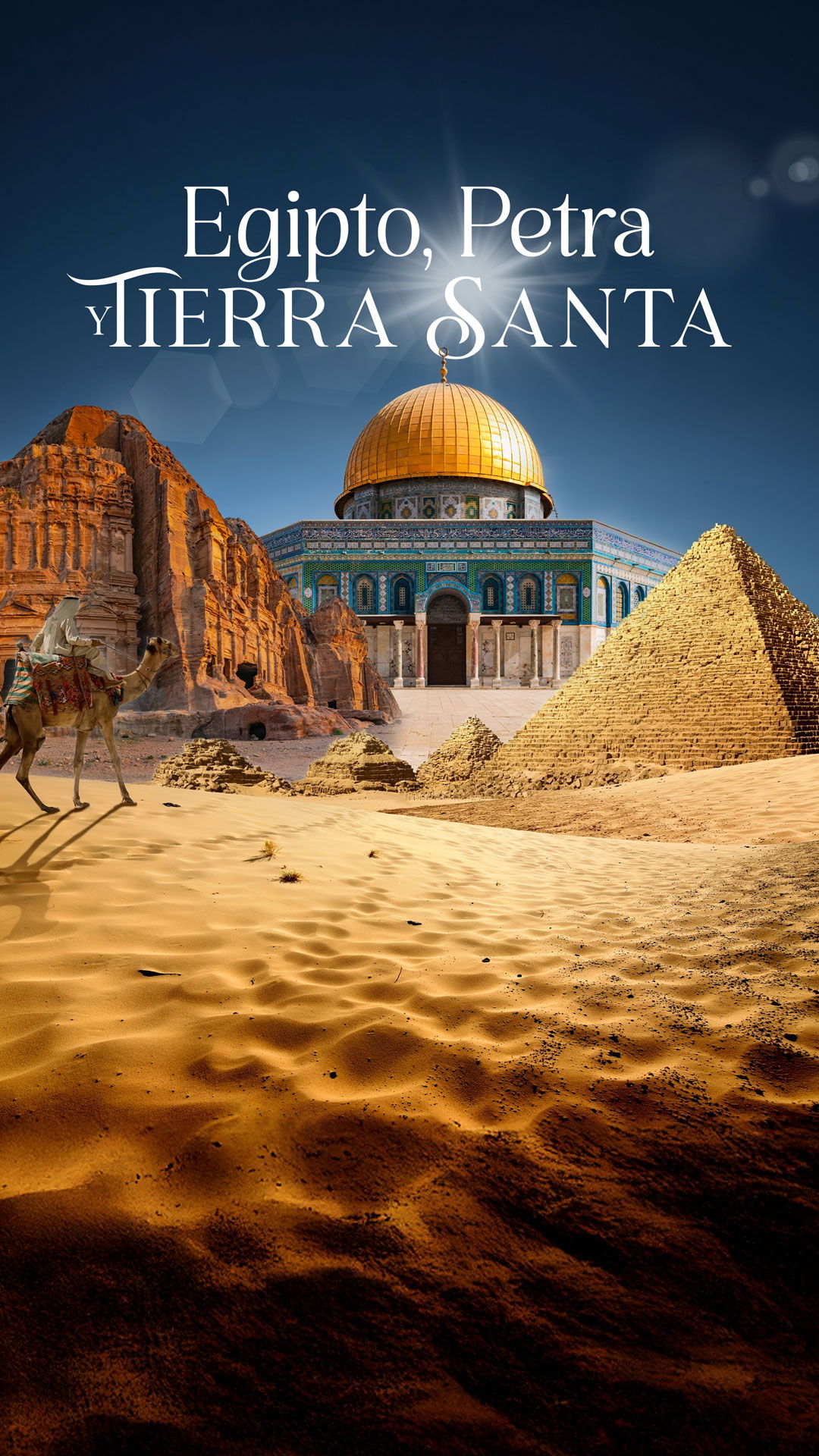 Egipto, Petra y Tierra Santa.