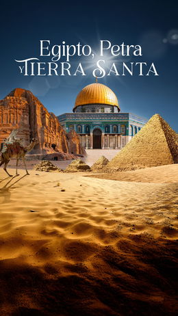 Egipto, Petra y Tierra Santa.