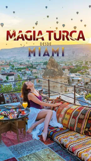 Magia Turca Vuelo desde Miami