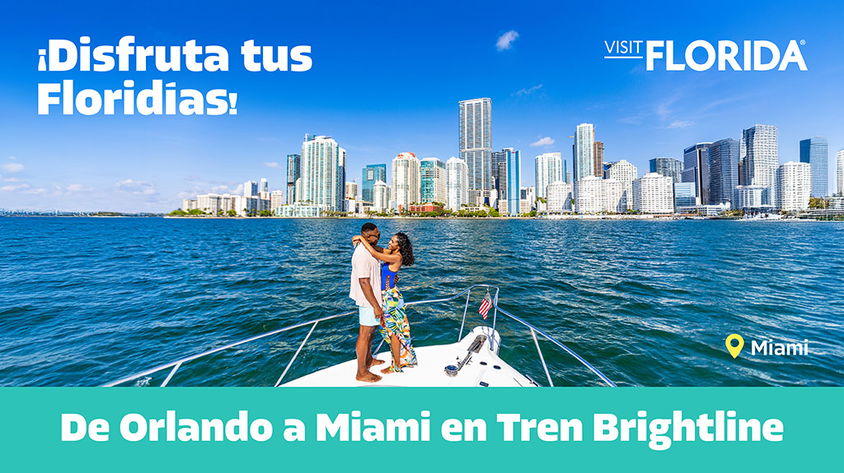 De Orlando a Miami En Tren Brightline