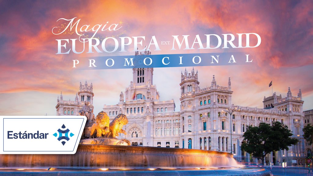 VIAJE MAGIA EUROPEA EXT. MADRID PROMOCIONAL