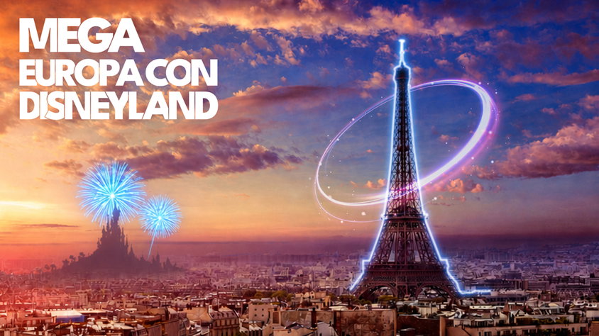 Mega Europa con Disneyland visitando España, Francia, Suiza, Italia con Mega Travel México