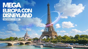 MT-12254 Mega Europa Iniciando en Roma con Disneyland