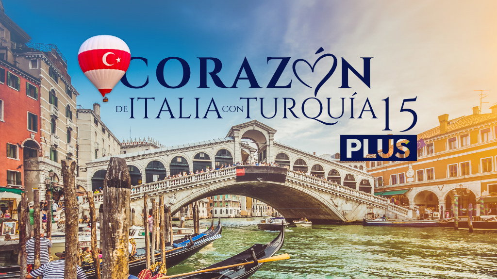 Corazón de Italia y Turquía 15 Plus