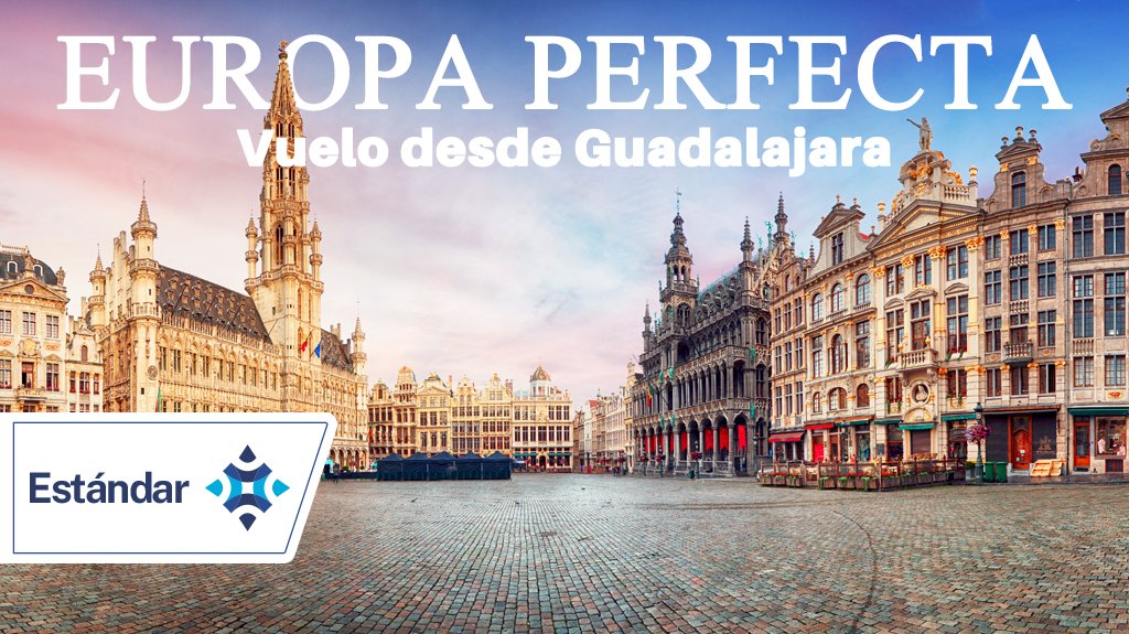 Mega Travel Europa Perfecta Vuelo desde GDL