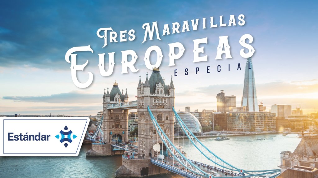 VIAJE TRES MARAVILLAS EUROPEAS ESPECIAL