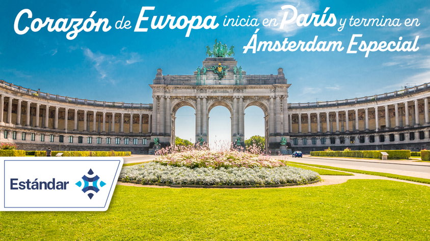 Corazón de Europa con Ámsterdam Especial