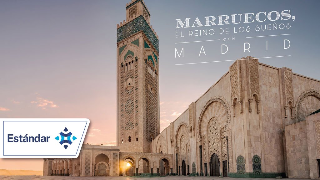 Mega Travel Marruecos, El Reino de Los Sueños con Madrid