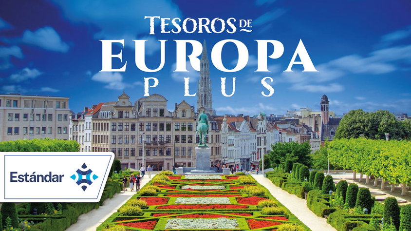 Tesoros de Europa Plus visitando Francia, Inglaterra, Bélgica, Holanda, Alemania, Austria, Suiza con Mega Travel México