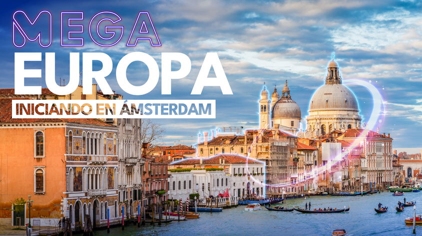 Mega Europa Iniciando en Ámsterdam