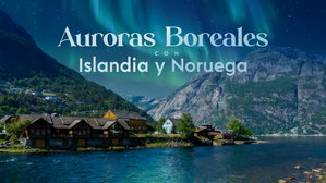 MT-12474 Auroras Boreales con Islandia y Noruega