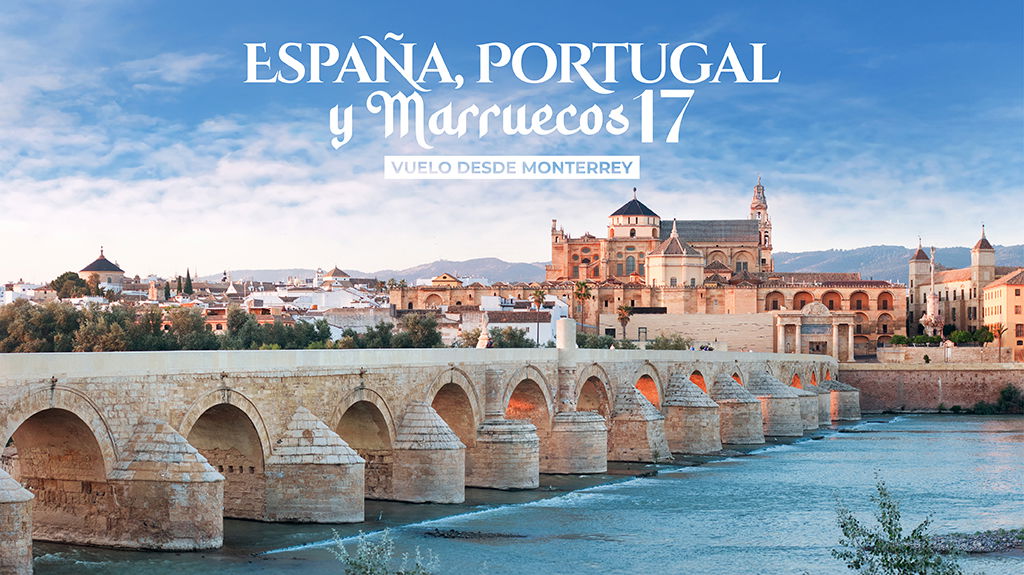 España, Portugal y Marruecos 17 Vuelo desde MTY
