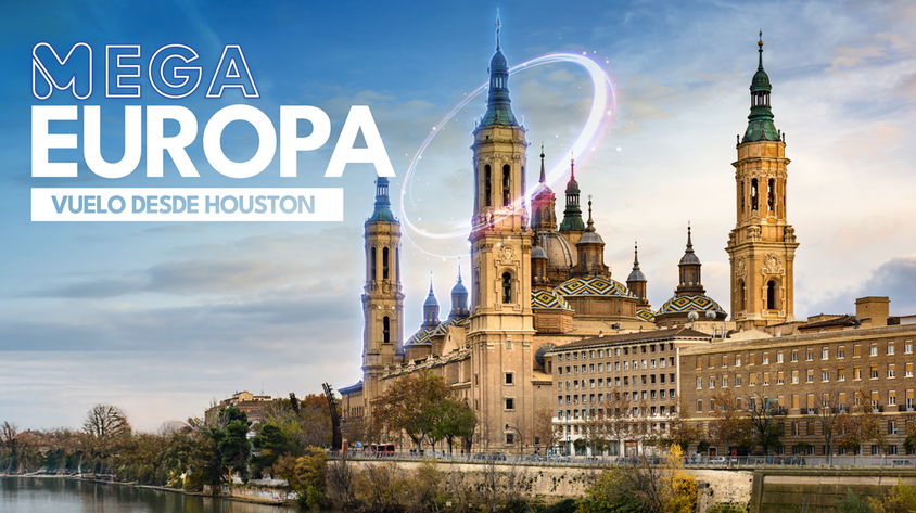 Mega Europa Vuelo desde Houston