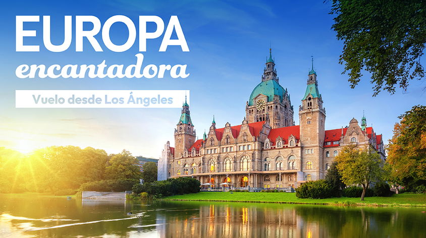 Europa Encantadora Vuelo desde Los Ángeles