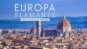 MT-12539 Europa Flamante Vuelo desde Los Ángeles