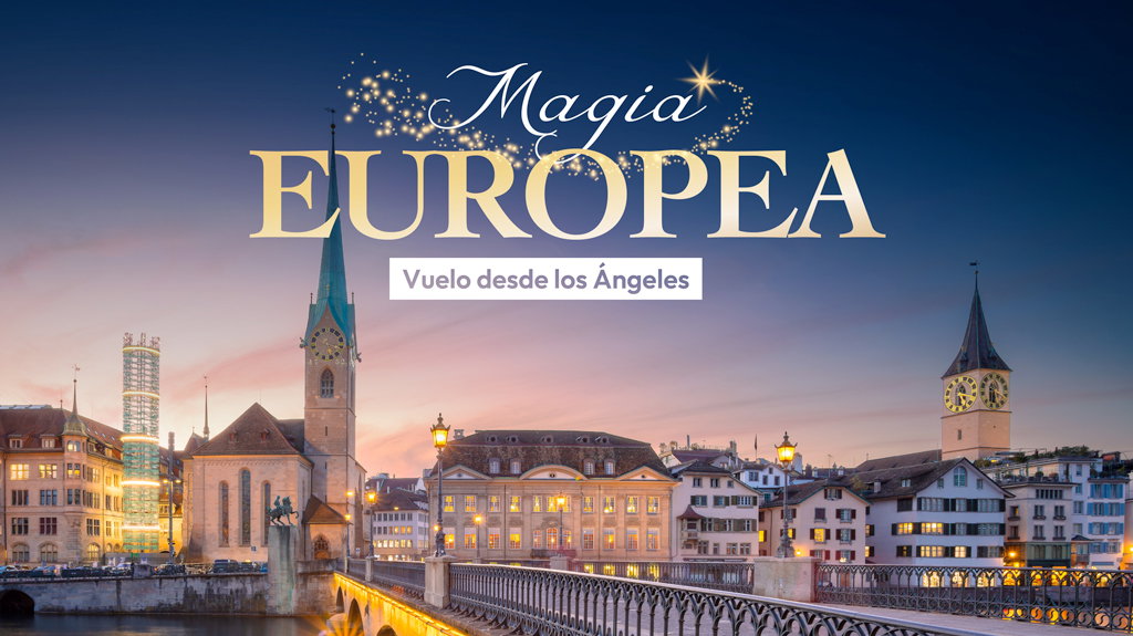 Magia Europea Vuelo desde los Ángeles.