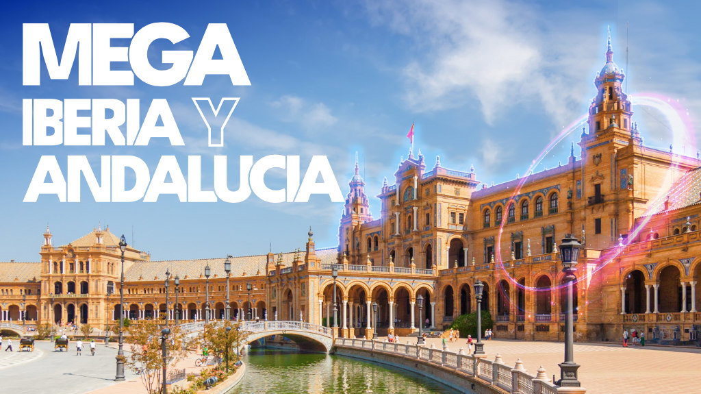 Mega Iberia y Andalucia.
