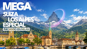MT-12596 Mega Suiza y los Alpes Iniciando en Milán