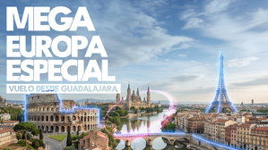 MT-12599 Mega Europa Especial Vuelo desde GDL