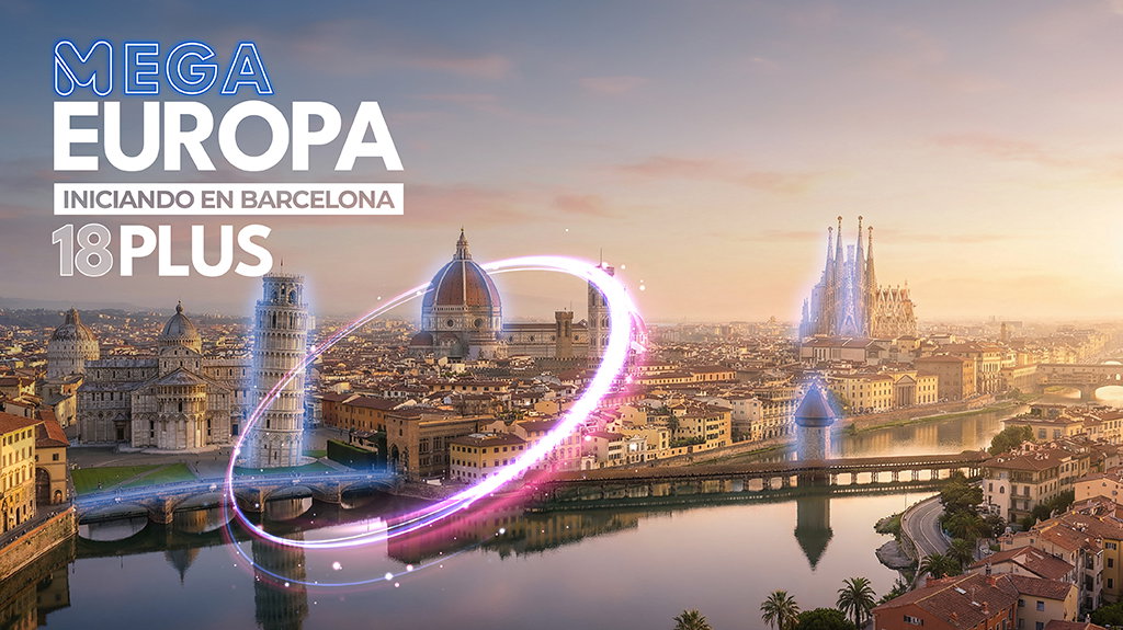 Mega Europa Iniciando en Barcelona 18 Plus.