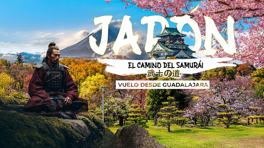 Japón, El Camino del Samurái Vuelo desde Guadalajara