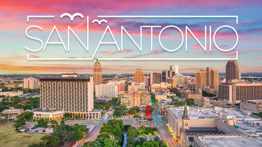 San Antonio R visitando Estados Unidos con Mega Travel México
