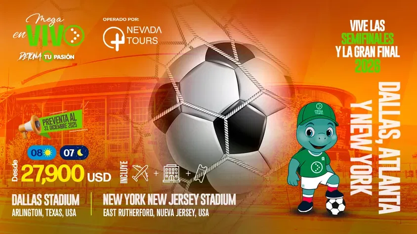 Vive las semifinales y la gran final 2026