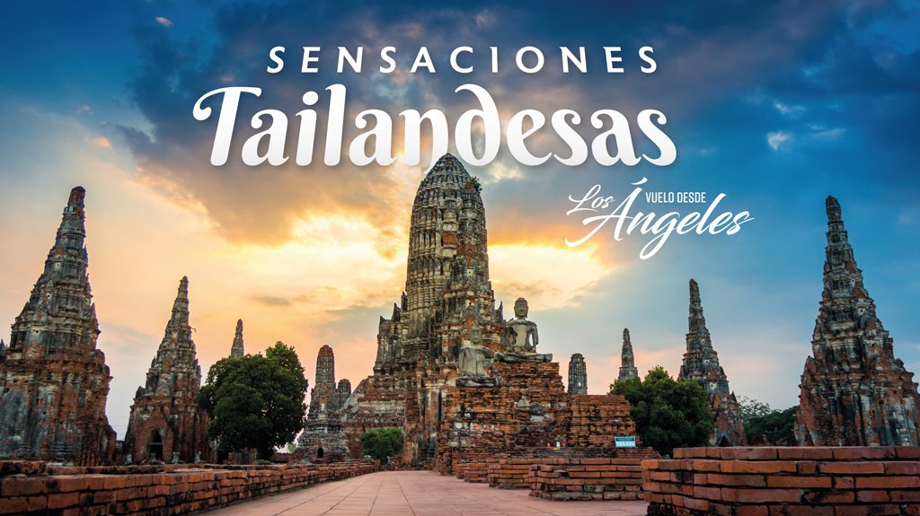 Mega Travel Sensaciones Tailandesas Vuelo desde Los Ángeles