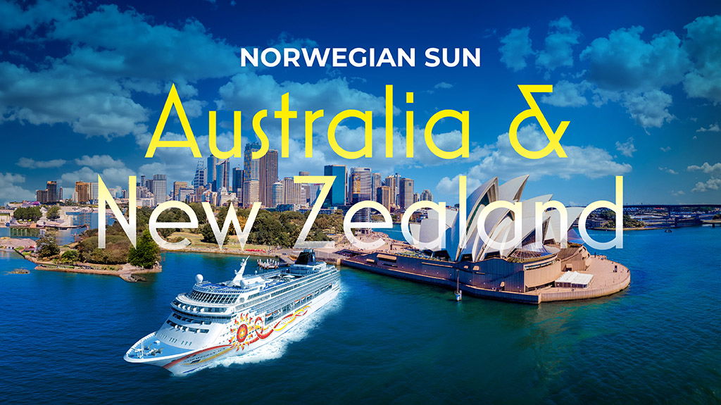 Mega Travel Norwegian Sun,  Australia & New Zealand