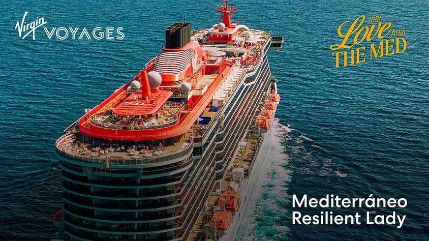 Mediterráneo, Resilient Lady visitando España, Francia con Mega Travel México
