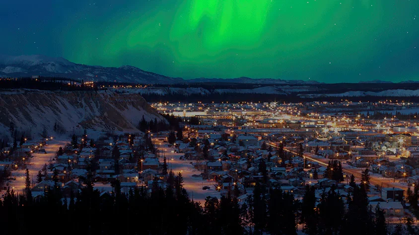 Mega Travel Vancouver y Auroras Boreales en Yukon 7D
