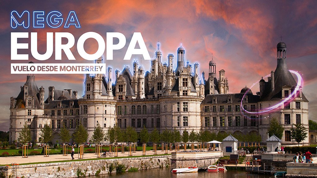 Mega Travel Mega Europa Vuelo desde MTY