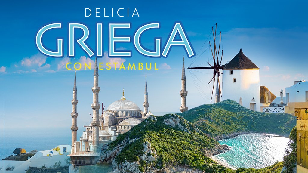 Mega Travel Delicia Griega con Estambul