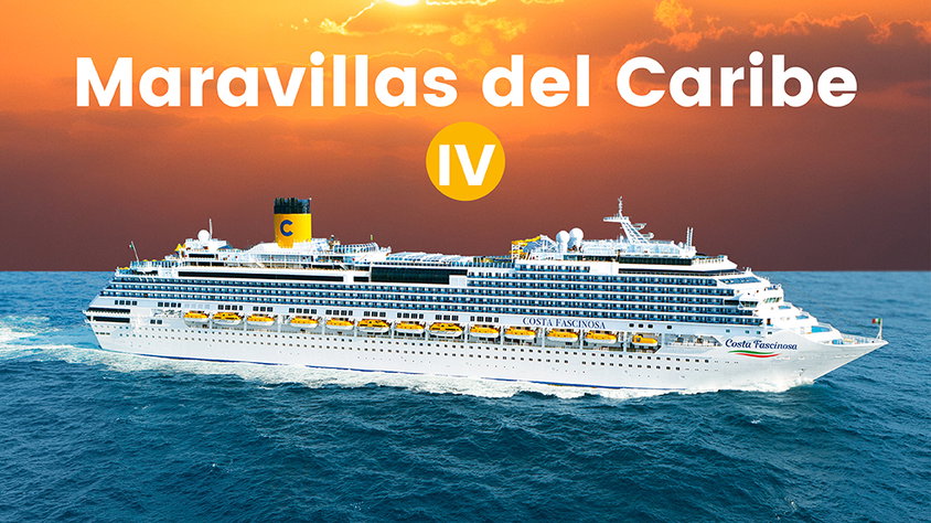 Maravillas del Caribe IV visitando República Dominicana, Saint Martin, Martinica, Guadeloupe, St. Kitts, Islas Vírgenes Británicas con Mega Travel México