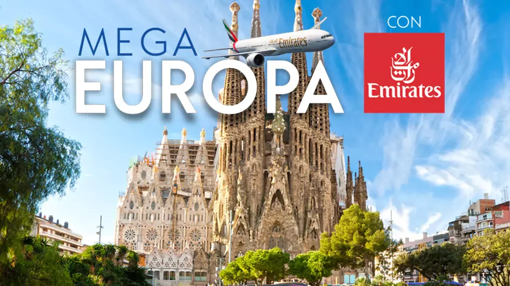 Mega Europa con Emirates
