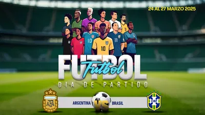 DIA DE PARTIDO AGENTINA VS BRASIL