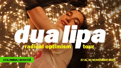 DUA LIPA EN BOGOTA COLOMBIA
