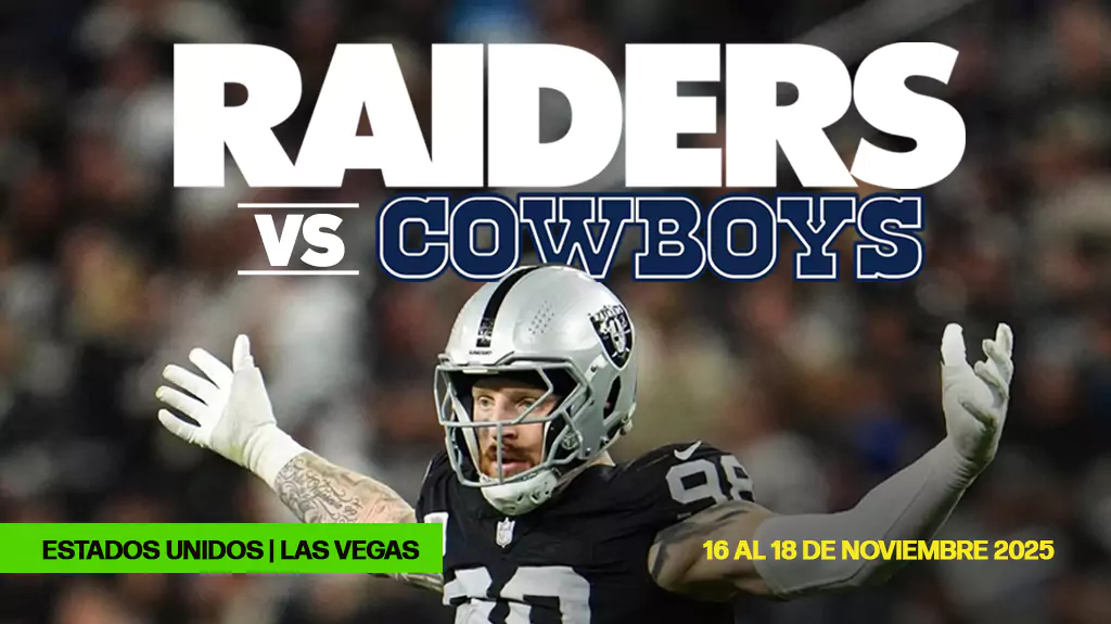 COWBOYS VS RAIDERS EN LAS VEGAS