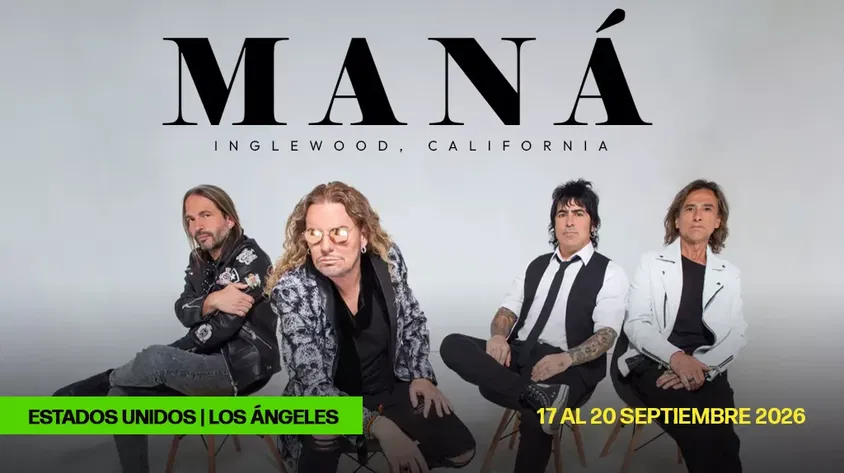 Maná en Los Angeles 2026
