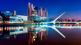 Puente de la Mujer en Buenos Aires Puente de la Mujer en Buenos Aires
